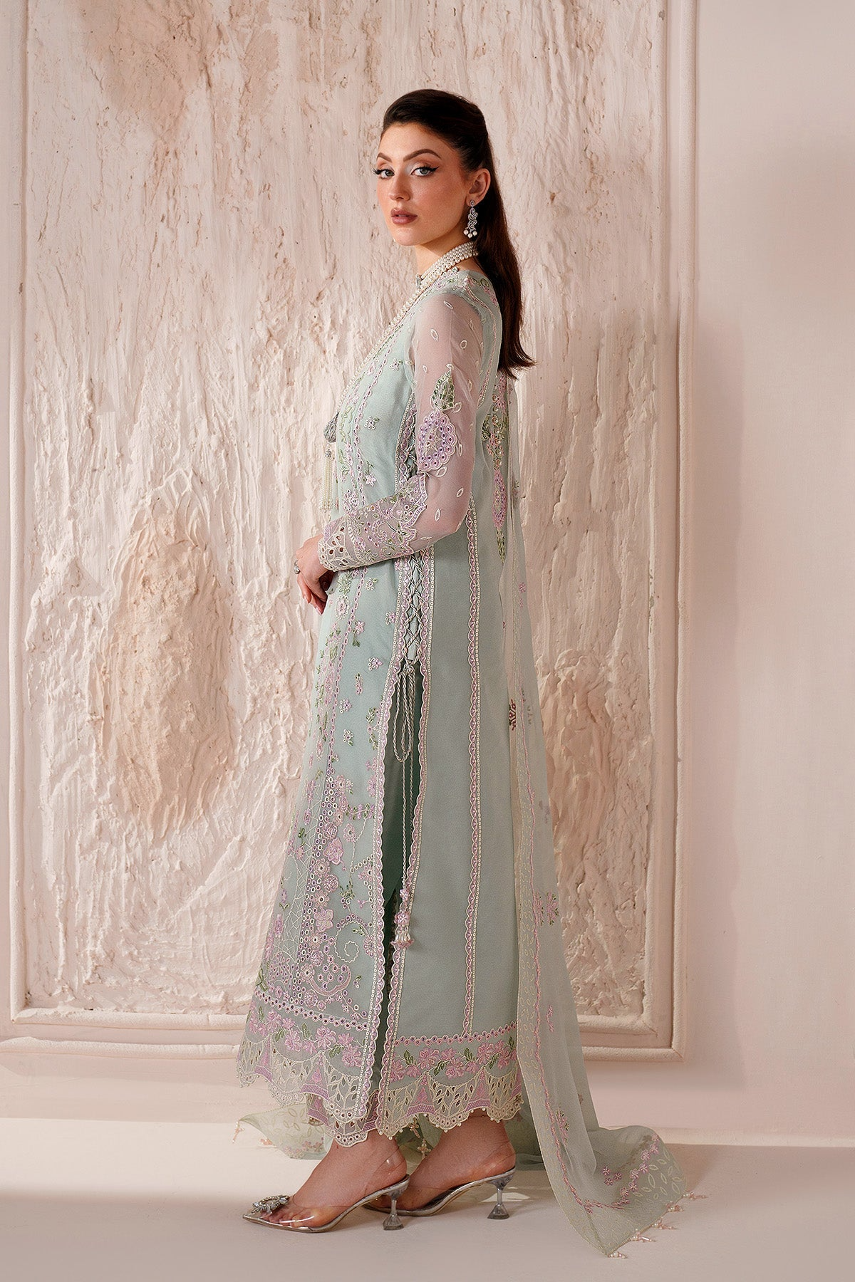 AF-BDHG-5040-Nayla | Threads by Alizeh Embroidered Chiffon Unstitched 3Pc Suit