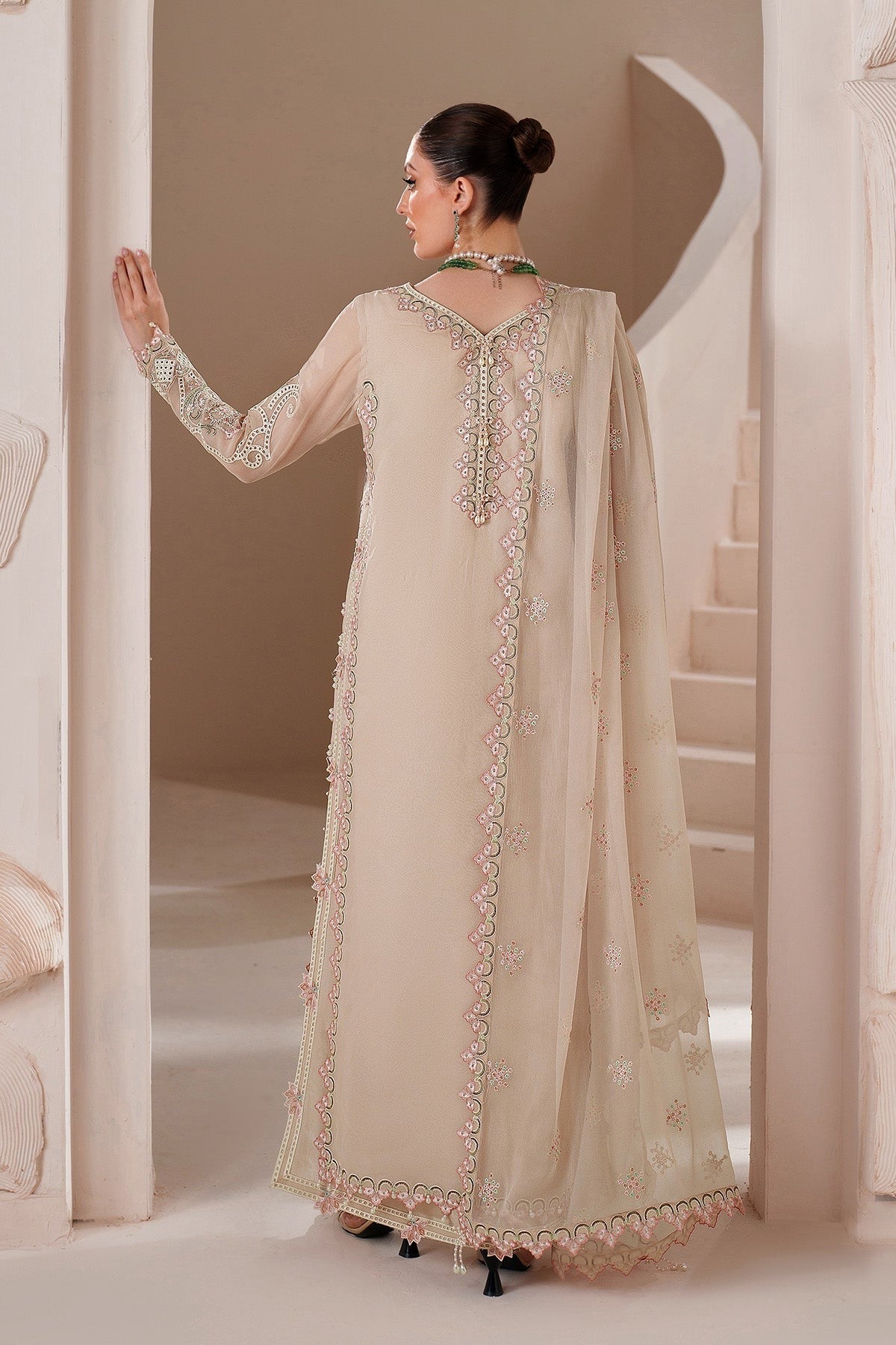 AF-BDHG-5037-Niora | Threads by Alizeh Embroidered Chiffon Unstitched 3Pc Suit