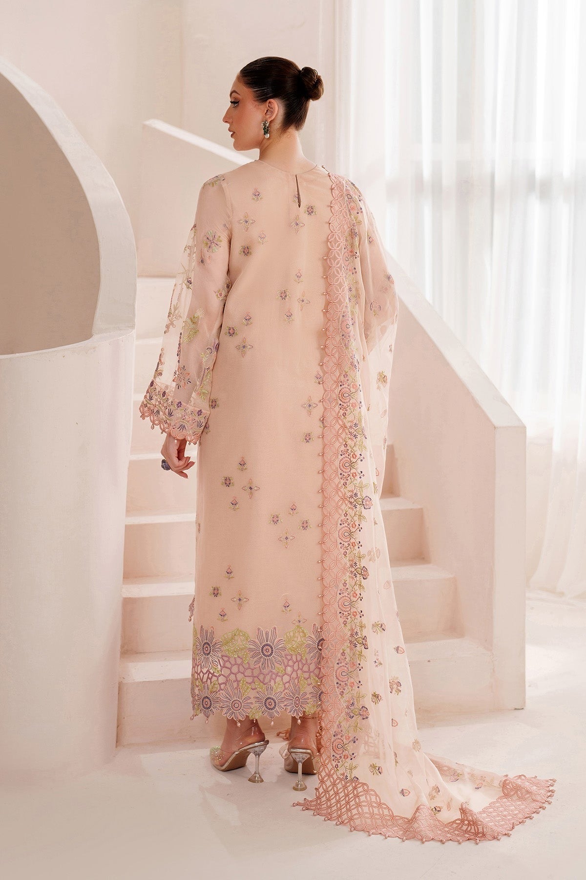 BDHG-5043-Diana | Threads by Alizeh Embroidered Chiffon Unstitched 3Pc Suit