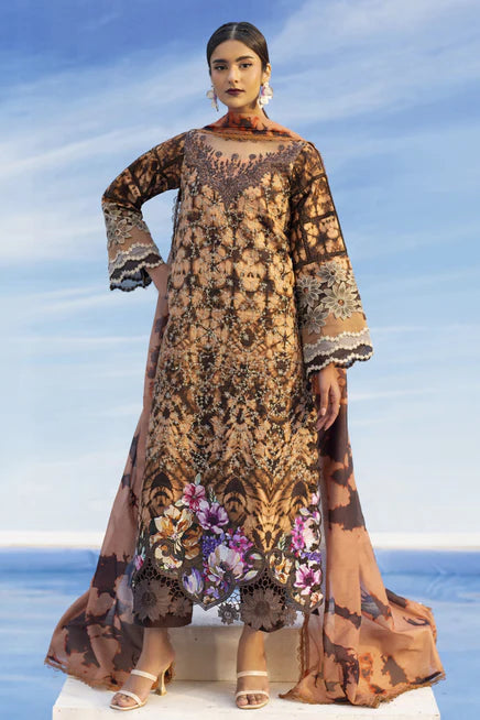 IB-12 | 3 PC LAWN - Parishay