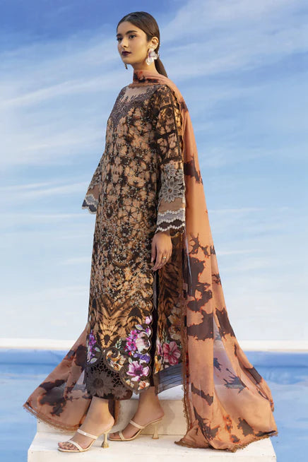 IB-12 | 3 PC LAWN - Parishay