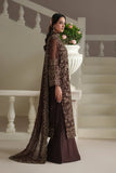 Modern Heirloom by Emaan Adeel Unstitched Embroidered Chiffon 3 Piece Suit | ADELIA