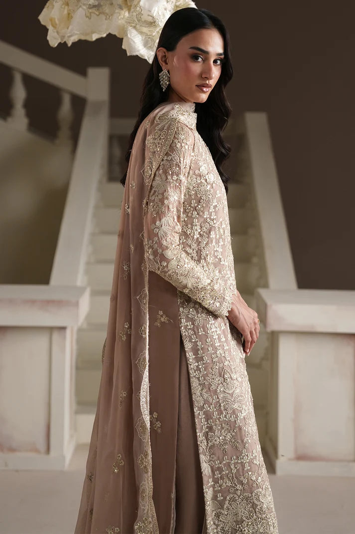 Modern Heirloom by Emaan Adeel Unstitched Embroidered Chiffon 3 Piece Suit | PEARL REVERIE