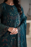 Modern Heirloom by Emaan Adeel Unstitched Embroidered Chiffon 3 Piece Suit | ANTIQUE CHARM