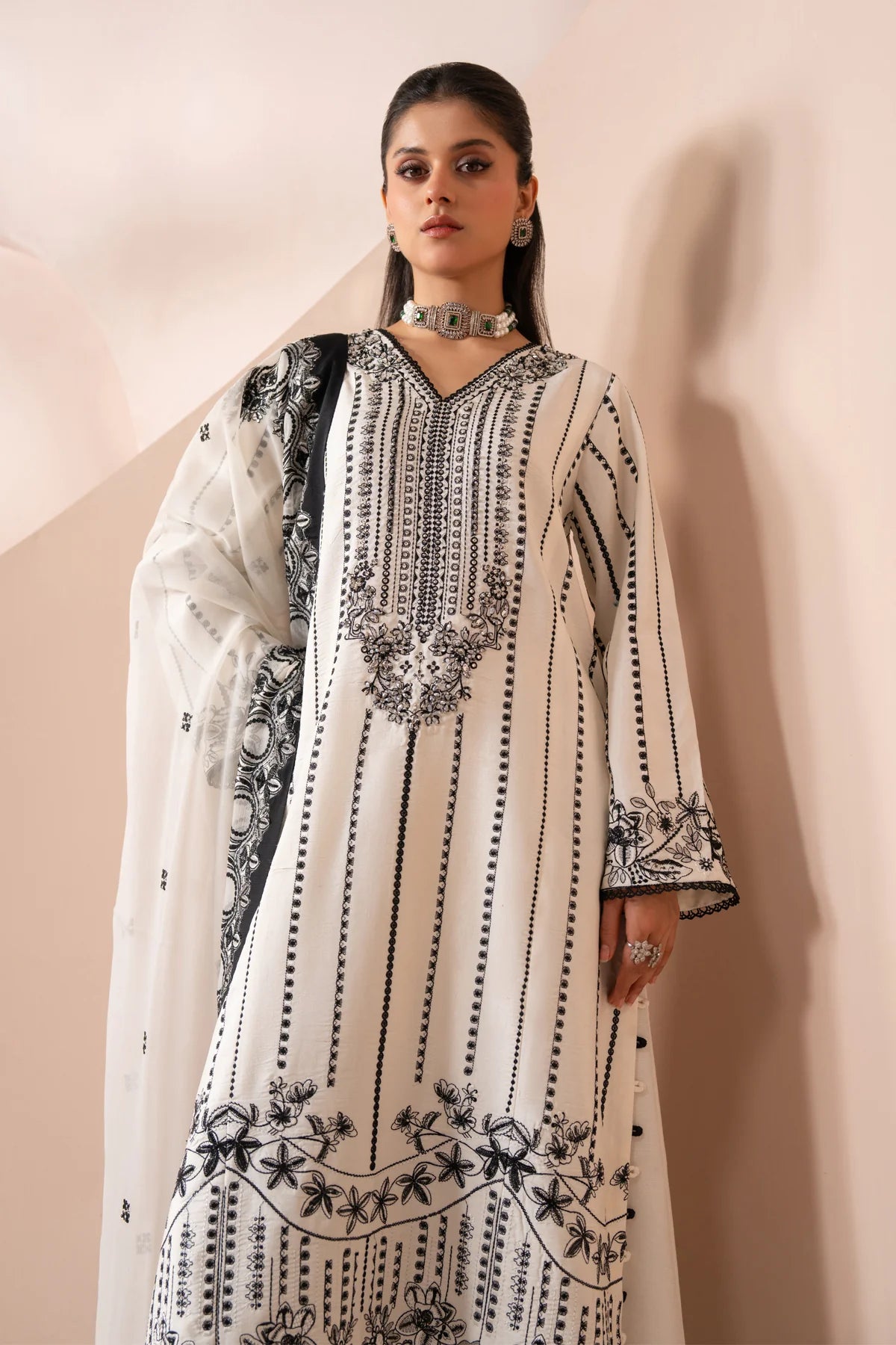 Zaeva by Xenia | Unstitched Embroidered Formal Collection - 2026 (OMAVI)