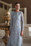 Modern Heirloom by Emaan Adeel Unstitched Embroidered Chiffon 3 Piece Suit | BLUE VERSE