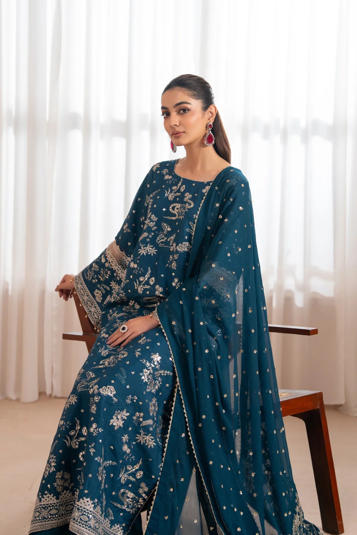 Zaeva by Xenia | Unstitched Embroidered Formal Collection - 2026 (SAZIL)