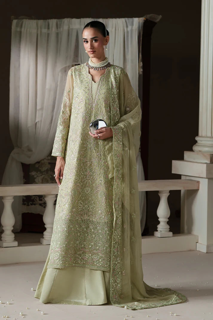 Modern Heirloom by Emaan Adeel Unstitched Embroidered Chiffon 3 Piece Suit | MODERN BELLE