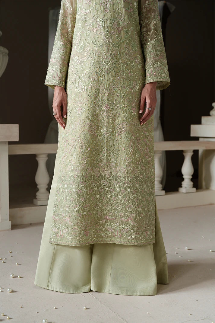 Modern Heirloom by Emaan Adeel Unstitched Embroidered Chiffon 3 Piece Suit | MODERN BELLE