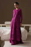 Modern Heirloom by Emaan Adeel Unstitched Embroidered Chiffon 3 Piece Suit | ROSE MEMOIR