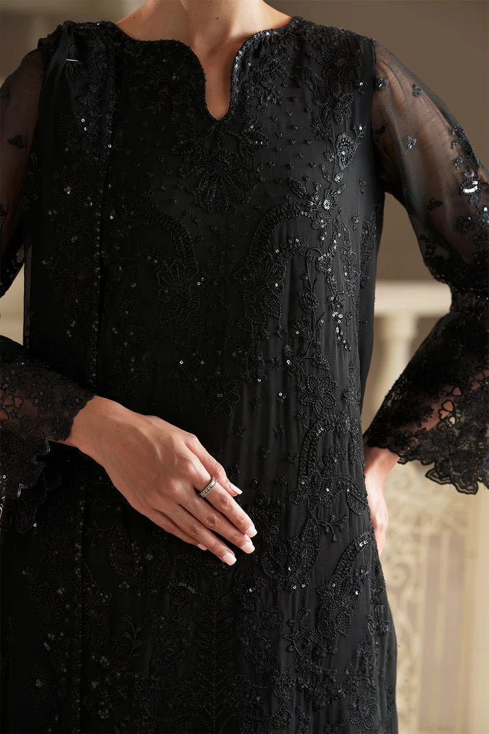 Modern Heirloom by Emaan Adeel Unstitched Embroidered Chiffon 3 Piece Suit | OTTILIE
