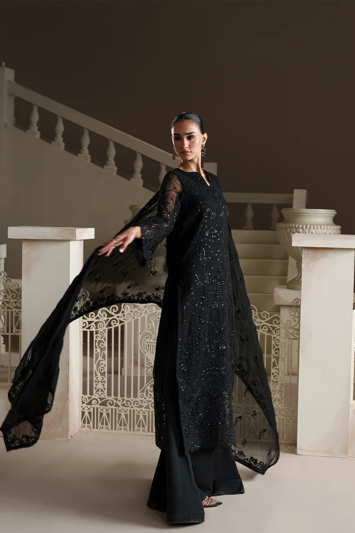 Modern Heirloom by Emaan Adeel Unstitched Embroidered Chiffon 3 Piece Suit | OTTILIE