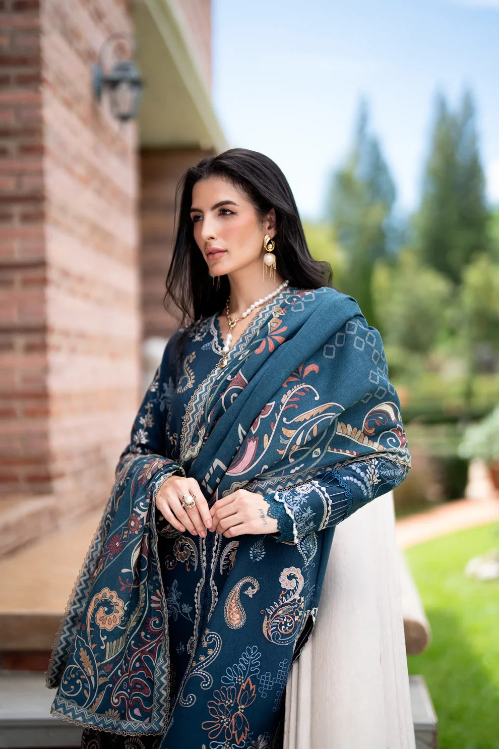 Serenity By Florent Embroidered Winter Collection | Arya