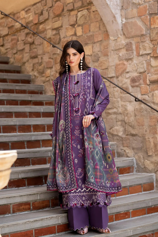 Serenity By Florent Embroidered Winter Collection | Zinnia