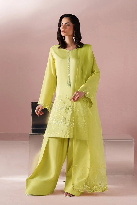 Yellow Dress 3 piece - RTW1031 - Alizeh