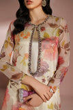 Skin Printed Dress 4 piece - RTW1032 - Alizeh