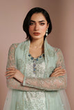 Ice Blue Dress 4 Piece - RTW1033 - Alizeh