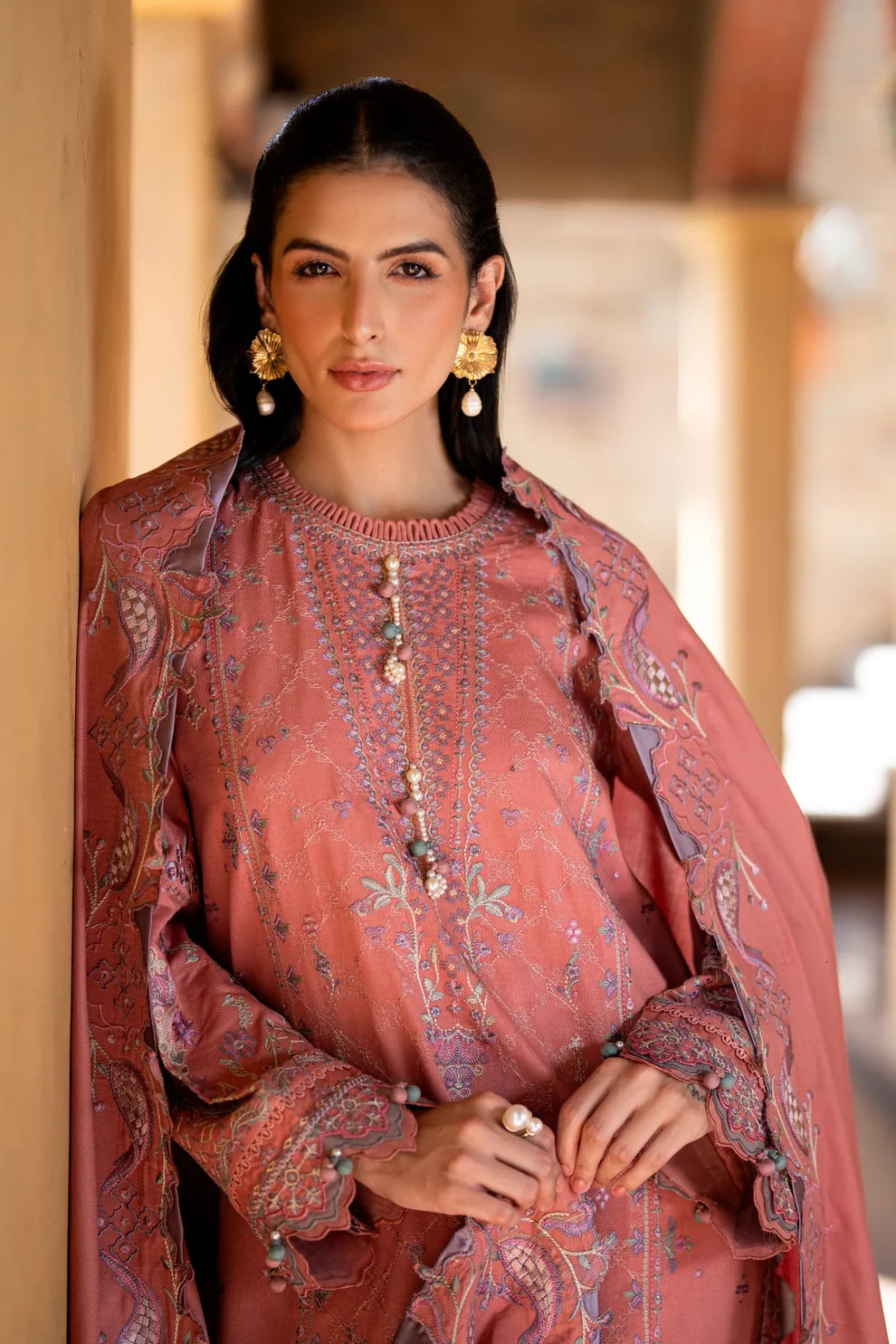 Serenity By Florent Embroidered Winter Collection | Lyra
