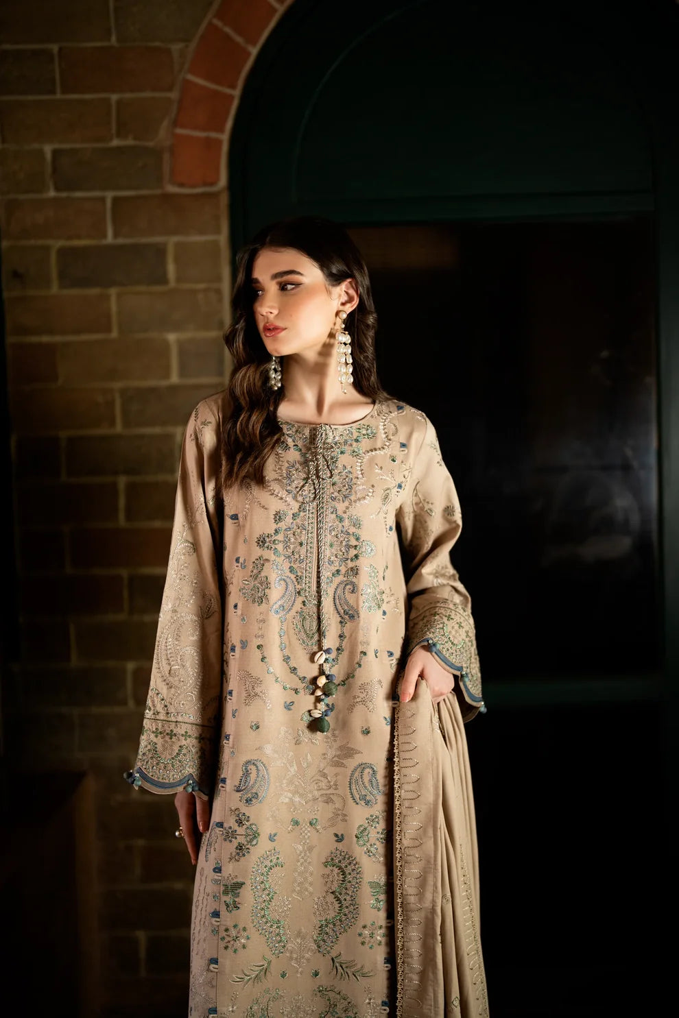 Serenity By Florent Embroidered Winter Collection | Aurea