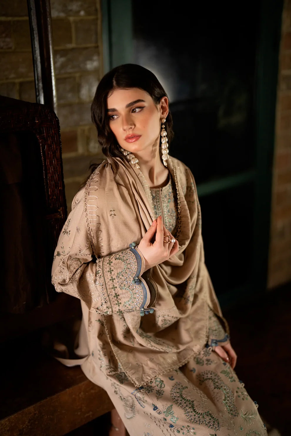 Serenity By Florent Embroidered Winter Collection | Aurea