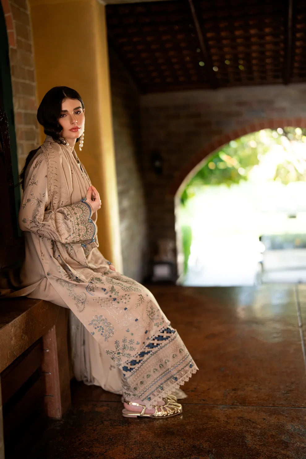 Serenity By Florent Embroidered Winter Collection | Aurea