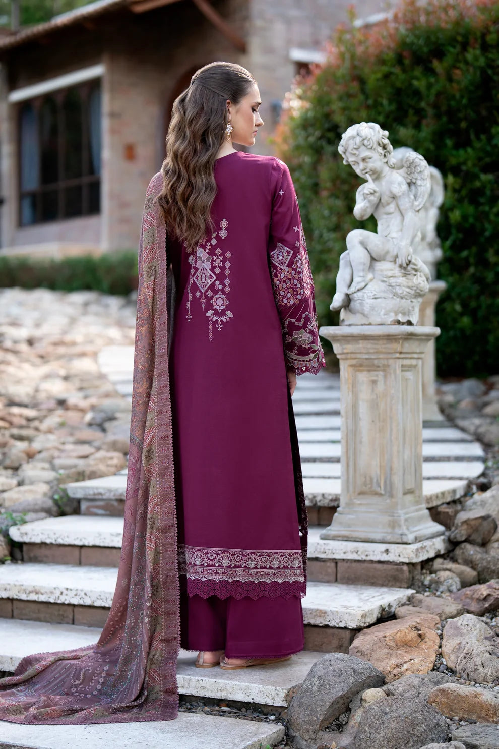 Serenity By Florent Embroidered Winter Collection | Rania
