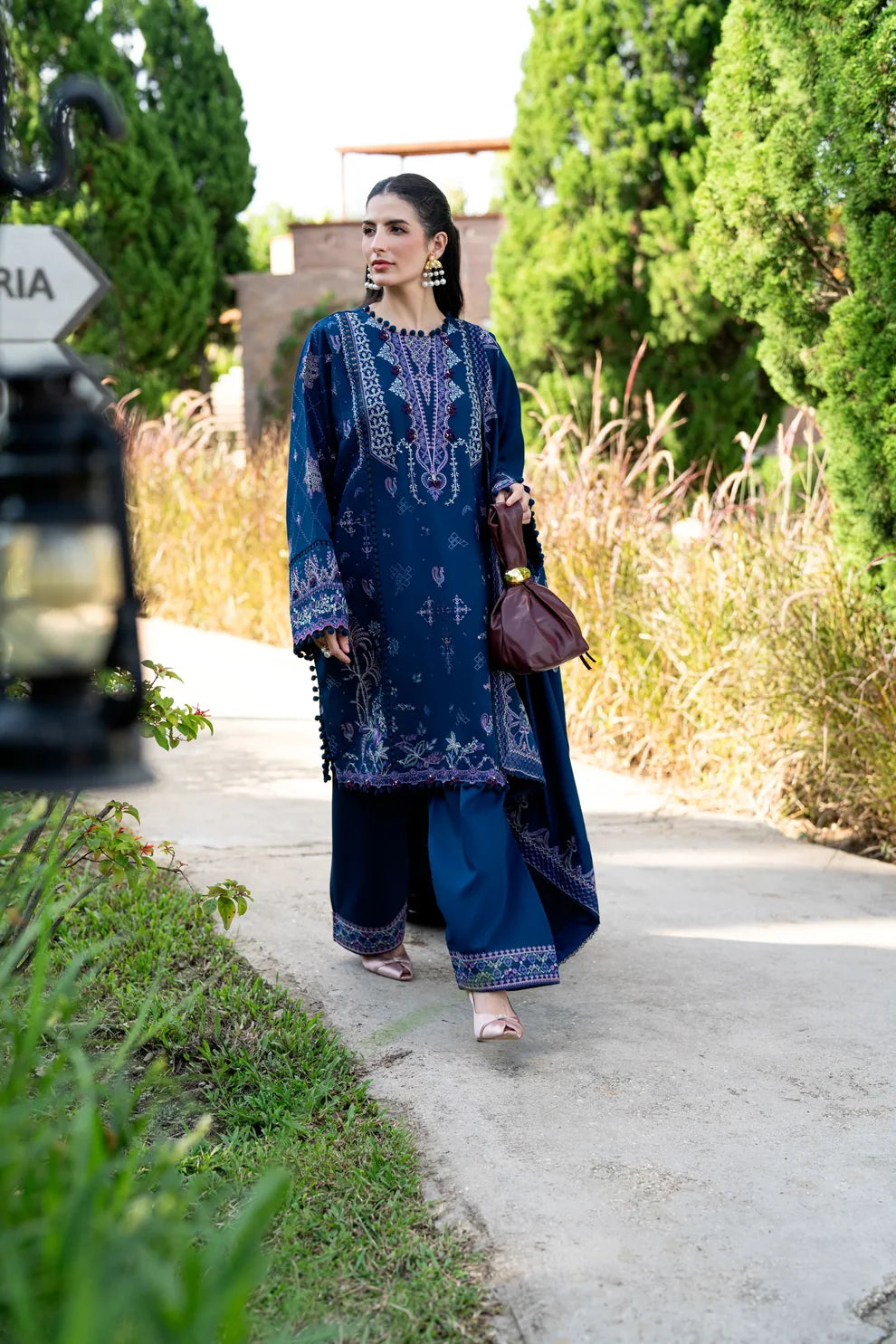 Serenity By Florent Embroidered Winter Collection | Astrid