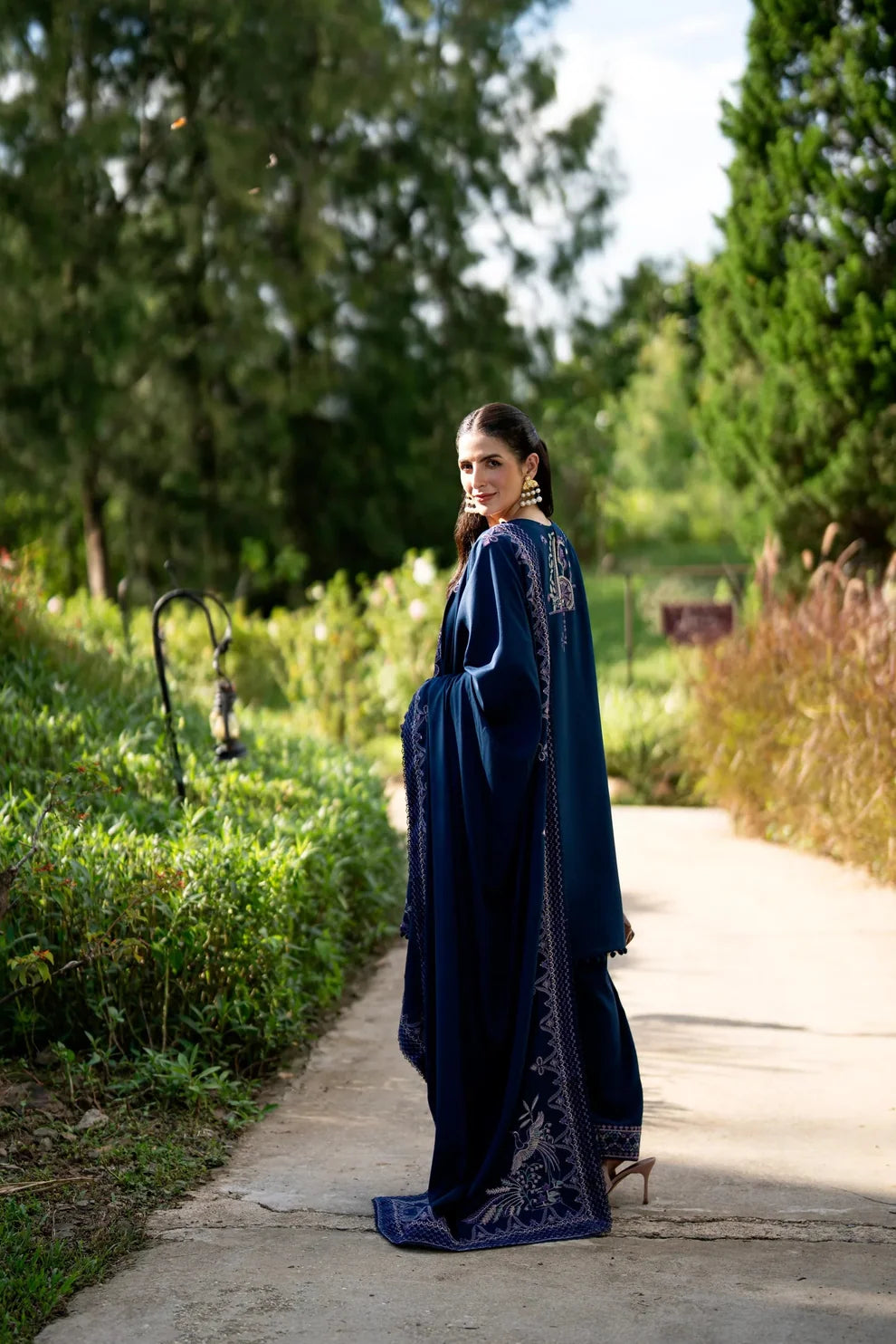Serenity By Florent Embroidered Winter Collection | Astrid