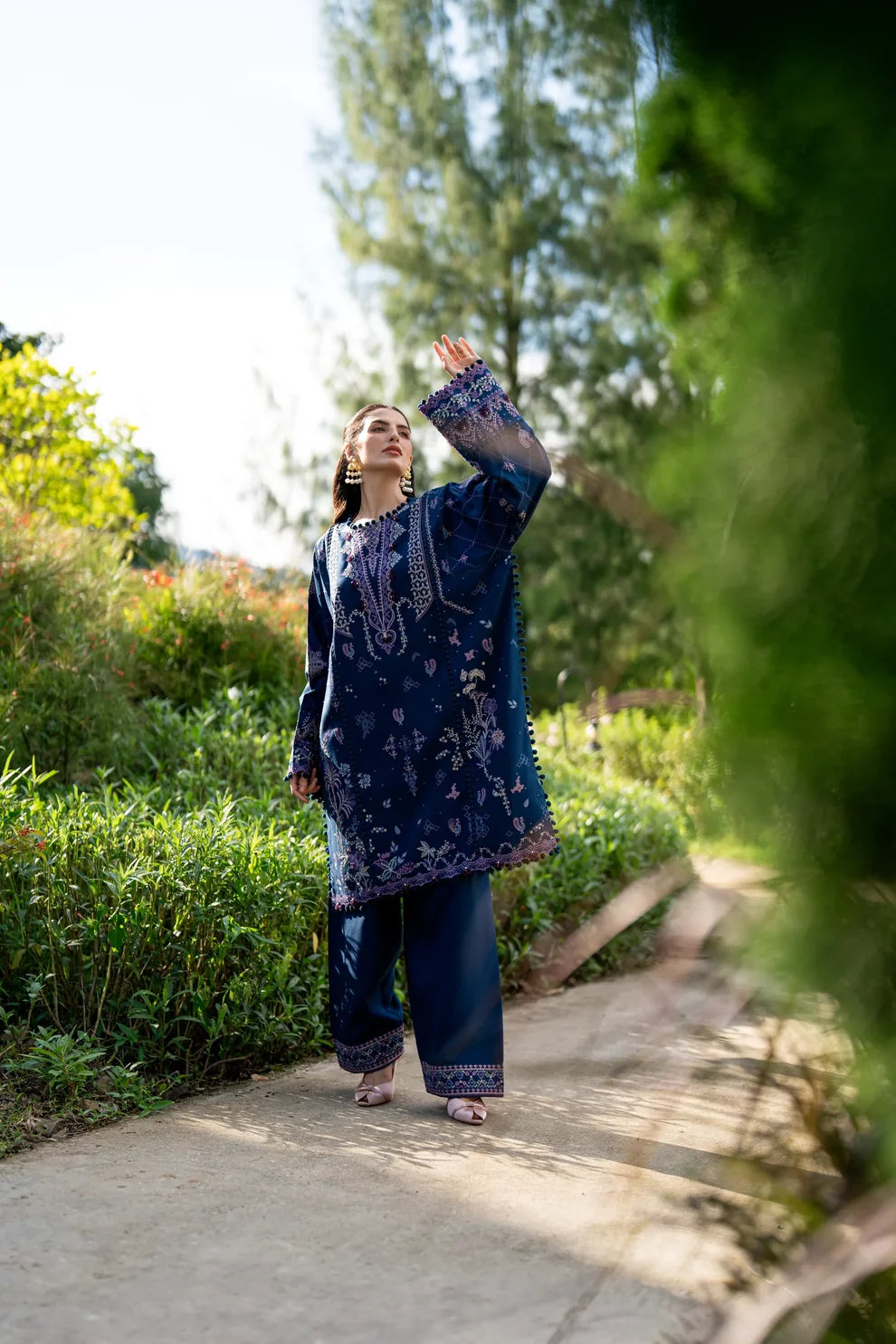 Serenity By Florent Embroidered Winter Collection | Astrid