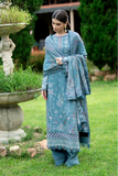 Serenity By Florent Embroidered Winter Collection | Hazel