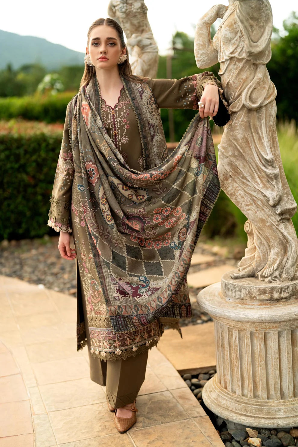 Serenity By Florent Embroidered Winter Collection | Ziva