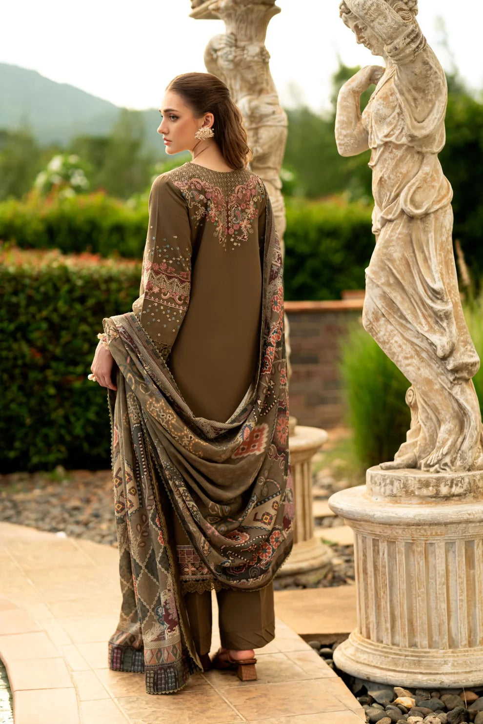 Serenity By Florent Embroidered Winter Collection | Ziva
