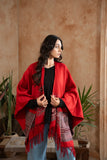 Manahils Premium Woolen Cape Shawl 24