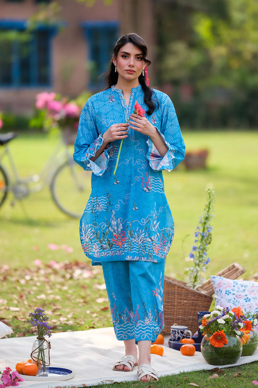 Azure Spring | Sahar ready to wear 2 Pc
