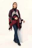 Manahils Premium Woolen Cape Shawl 16