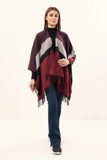 Manahils Premium Woolen Cape Shawl 16