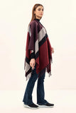 Manahils Premium Woolen Cape Shawl 16