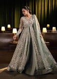 Seranade by Elaf Unstitched Embroidered Organza Suit - Moonveil EHM-06