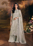 Seranade by Elaf Unstitched Embroidered Organza Suit - Elysia EHM-08