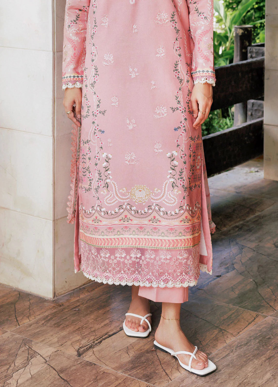 Zync by Florent Embroidered Viscose Suits Unstitched 3 Piece FL25IM FL-4B - Intermix'25