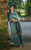 Frosted Petals  3pcs Embroidered Stitched Suit