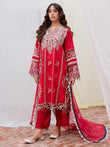MAHNUR Gulzar by MAHNUR Viscose | G-03 | Premium 3-Piece Unstitched Winter Suit with Embroidered Chiffon Dupatta