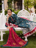 MAHNUR Gulzar Viscose | G-08 | Embroidered 3-Piece Unstitched Winter Suit with Printed Chiffon Dupatta