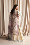 Zarif Siraya Printed Formal Unstitched 3Pc Chiffon Suit - GAJRA