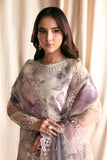 Zarif Siraya Printed Formal Unstitched 3Pc Chiffon Suit - GAJRA