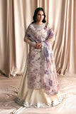 Zarif Siraya Printed Formal Unstitched 3Pc Chiffon Suit - GAJRA