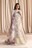 Zarif Siraya Printed Formal Unstitched 3Pc Chiffon Suit - GAJRA