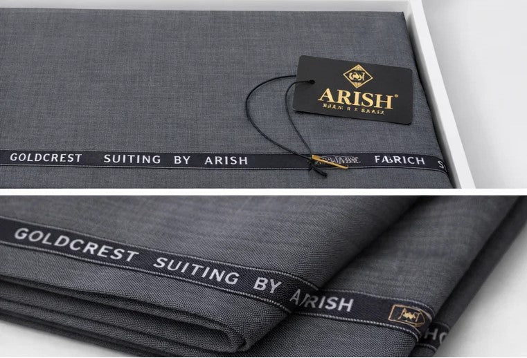 Gold Crest by Arish Men's Unstitched Wash & Wear Suit GC-06