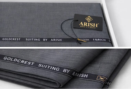 Gold Crest by Arish Men's Unstitched Wash & Wear Suit GC-06