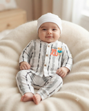 Adorable Newborn Soft Knit 3-Piece Outfit (N#07)